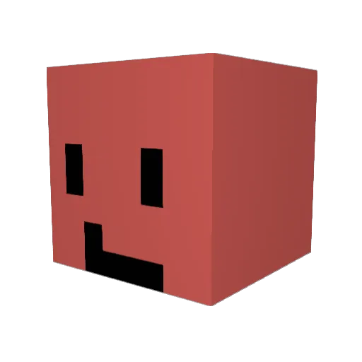 JapaTheMonke Minecraft avatar head, 3D render