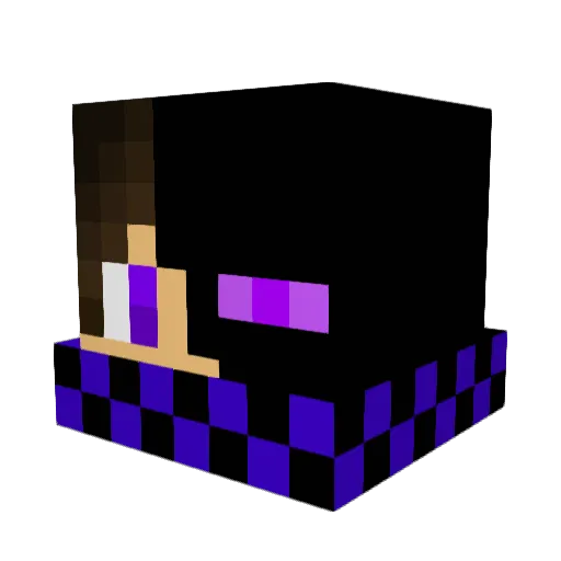 JapaneseDrip Minecraft avatar head, 3D render