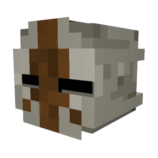 Japanese_Gho5t Minecraft avatar head, 3D render