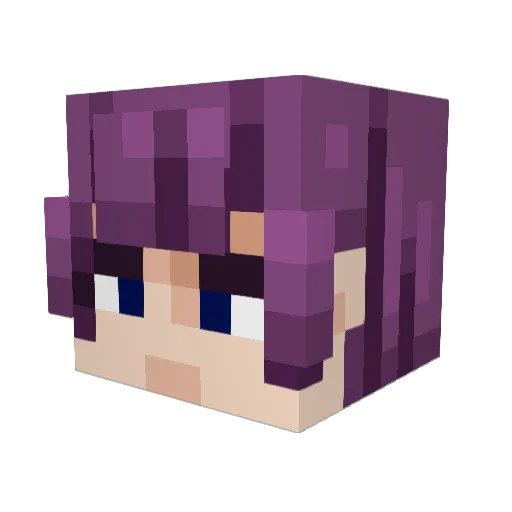 Japanman94 Minecraft avatar head, 3D render