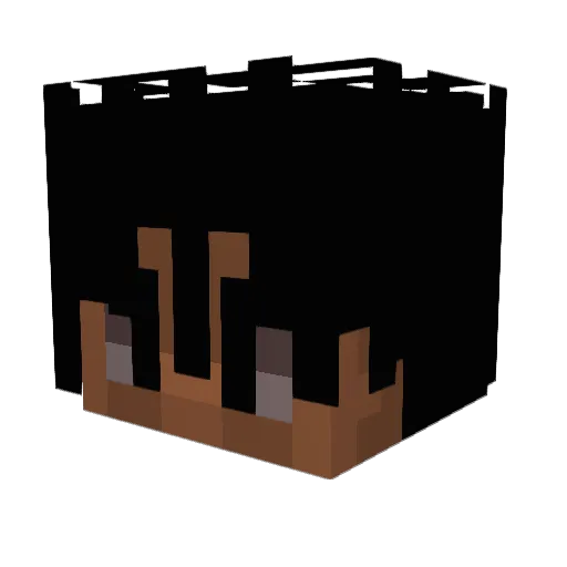 Japh__ Minecraft avatar head, 3D render