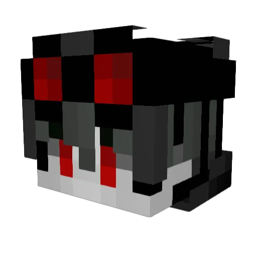 Japit_ofisial Minecraft avatar head, 3D render