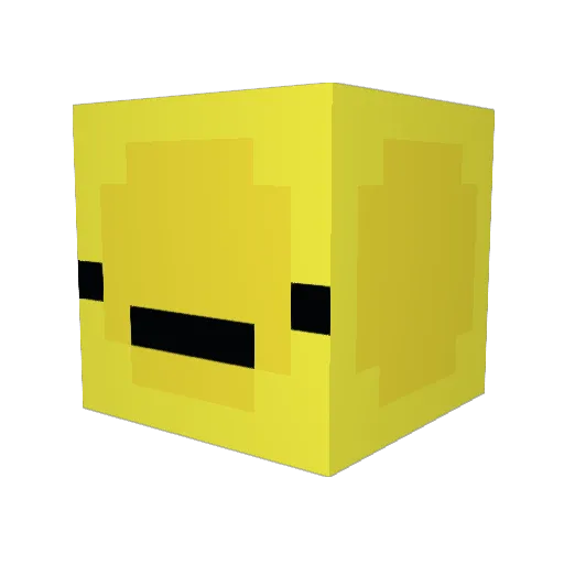 JappleX Minecraft avatar head, 3D render