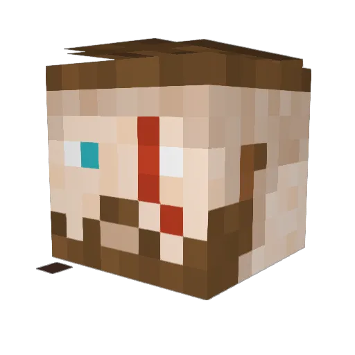 JappyJames15151 Minecraft avatar head, 3D render