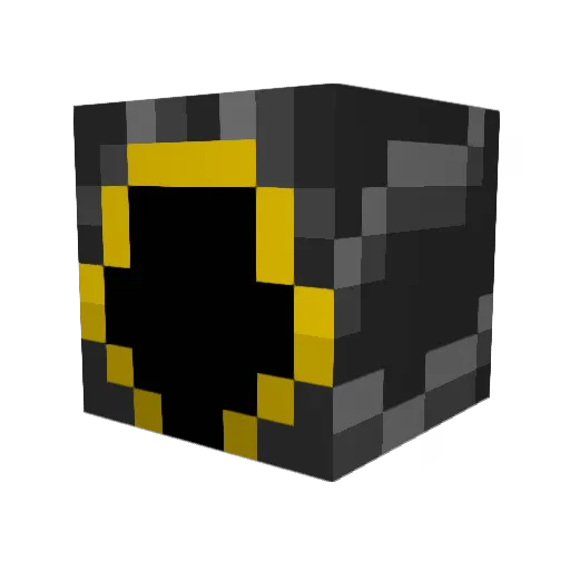 Jar28 Minecraft avatar head, 3D render