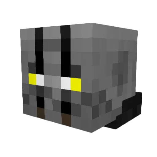 JarAxe Minecraft avatar head, 3D render