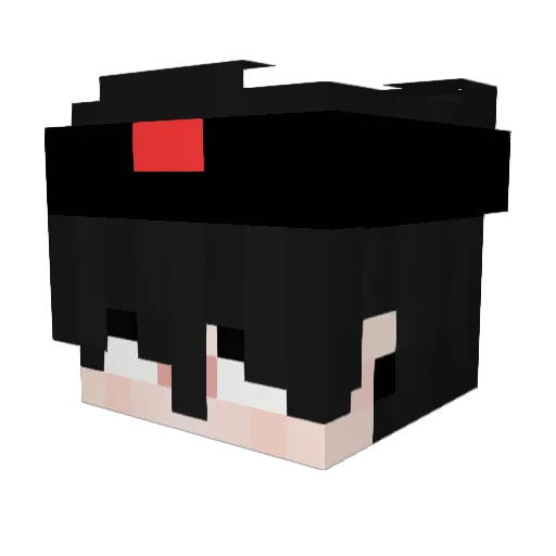 JarHeon Minecraft avatar head, 3D render