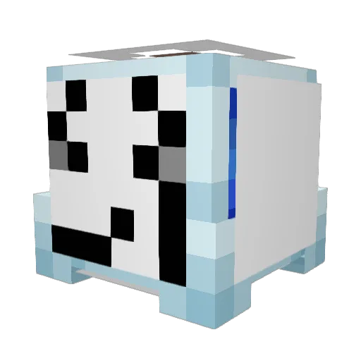 JarMannnn Minecraft avatar head, 3D render