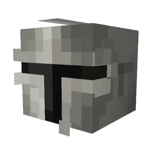JarViKK Minecraft avatar head, 3D render