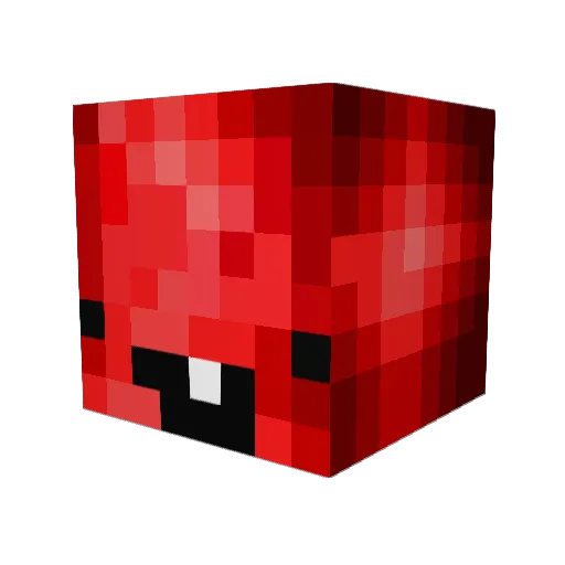 JaredStud Minecraft avatar head, 3D render