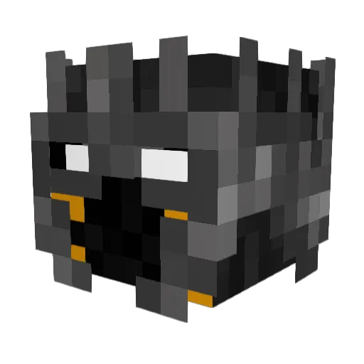 Jaredis Minecraft avatar head, 3D render