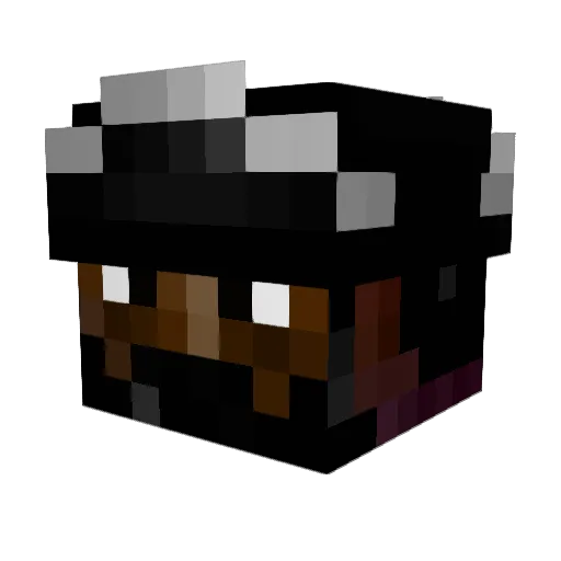 Jaredman_92 Minecraft avatar head, 3D render