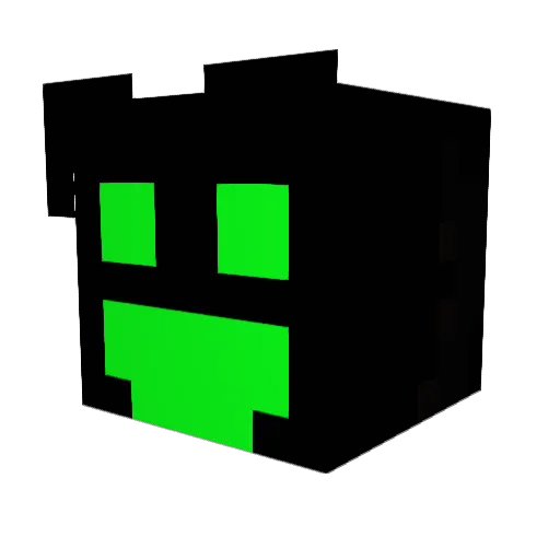 Jaret_1128 Minecraft avatar head, 3D render