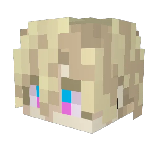 Jareth_29 Minecraft avatar head, 3D render
