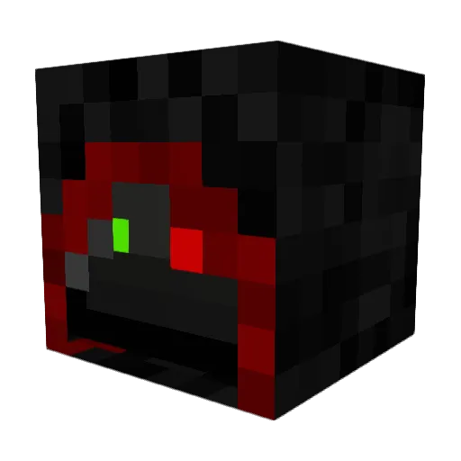 Jargonn Minecraft avatar head, 3D render