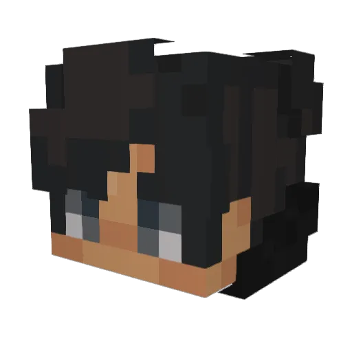 Jarhead004 Minecraft avatar head, 3D render