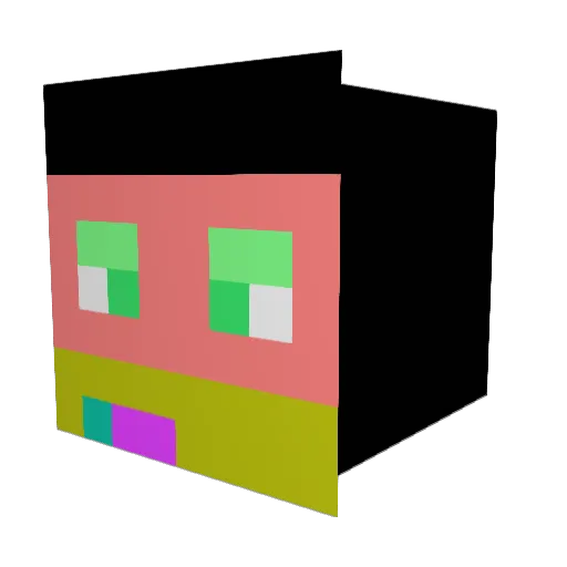 Jari69420 Minecraft avatar head, 3D render
