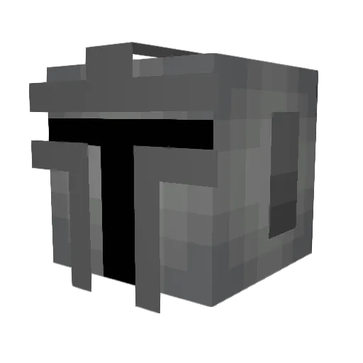 Jarkark Minecraft avatar head, 3D render