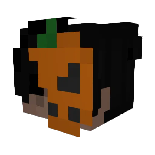 Jarkydna Minecraft avatar head, 3D render