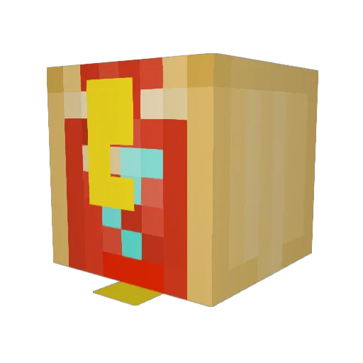 JarlBard Minecraft avatar head, 3D render