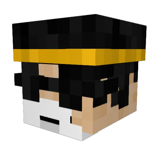 Jarmo023 Minecraft avatar head, 3D render
