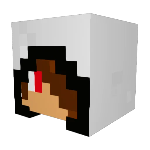 Jarne936 Minecraft avatar head, 3D render