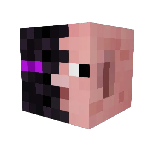 Jarnetb Minecraft avatar head, 3D render