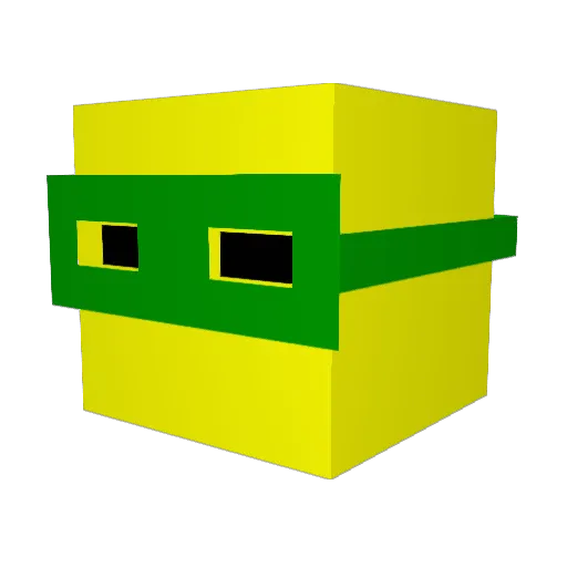 JarnoBarno Minecraft avatar head, 3D render