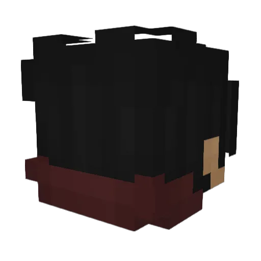 Jaro_o Minecraft avatar head, 3D render