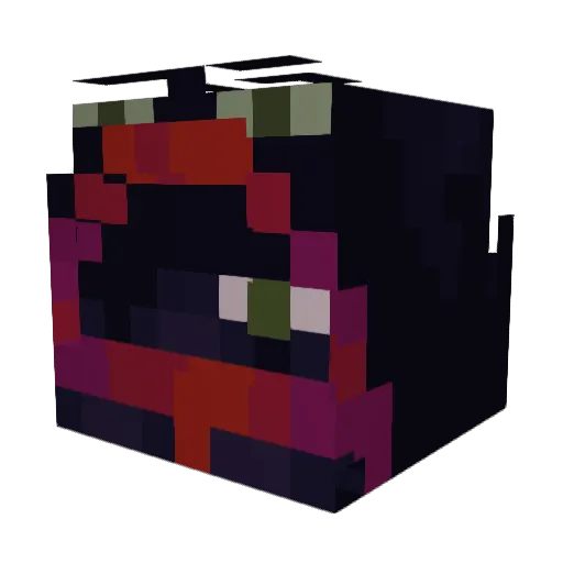 Jarod_one Minecraft avatar head, 3D render