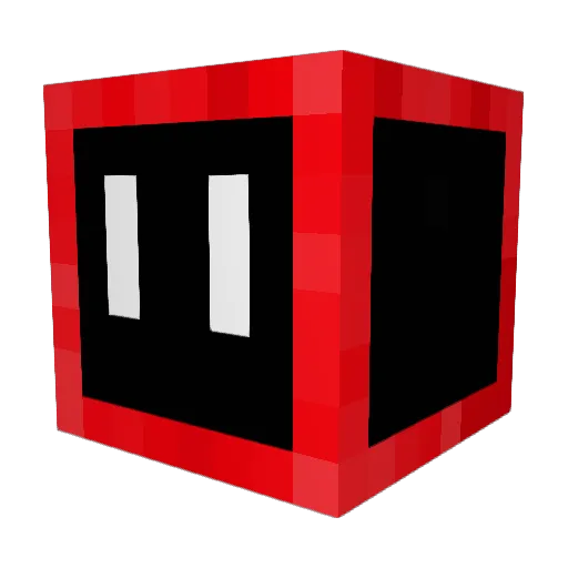 Jarofscreams Minecraft avatar head, 3D render