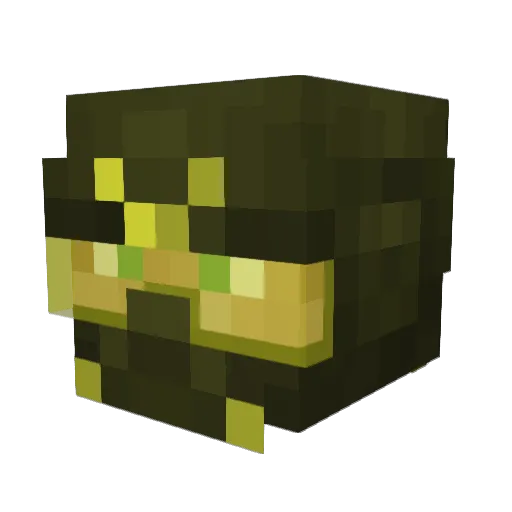 Jaroslavski Minecraft avatar head, 3D render