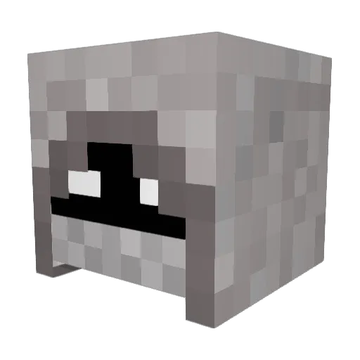 JarothAven Minecraft avatar head, 3D render