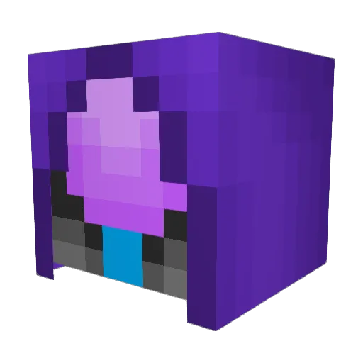 Jarrakk Minecraft avatar head, 3D render
