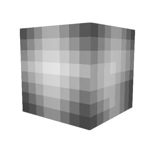 Jarred33 Minecraft avatar head, 3D render