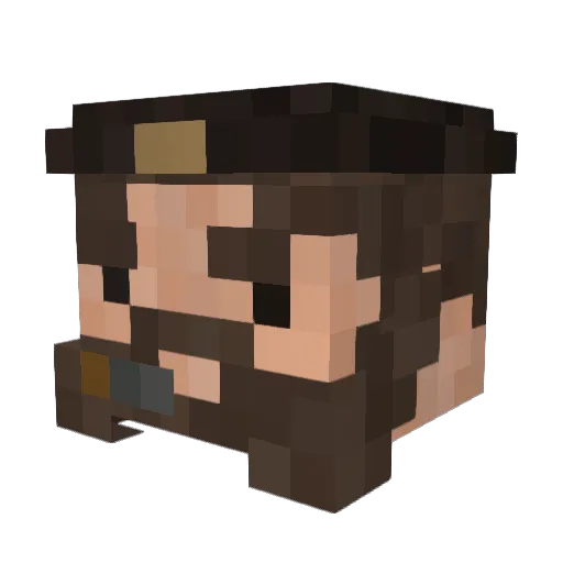 JarrodYaboii Minecraft avatar head, 3D render