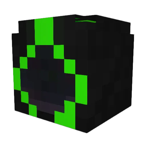 Jarvas78 Minecraft avatar head, 3D render