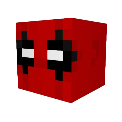 Jase814 Minecraft avatar head, 3D render