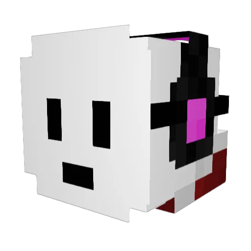 JasioJasio3zl Minecraft avatar head, 3D render