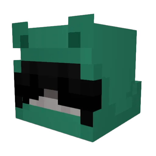 Jasiszooted420 Minecraft avatar head, 3D render