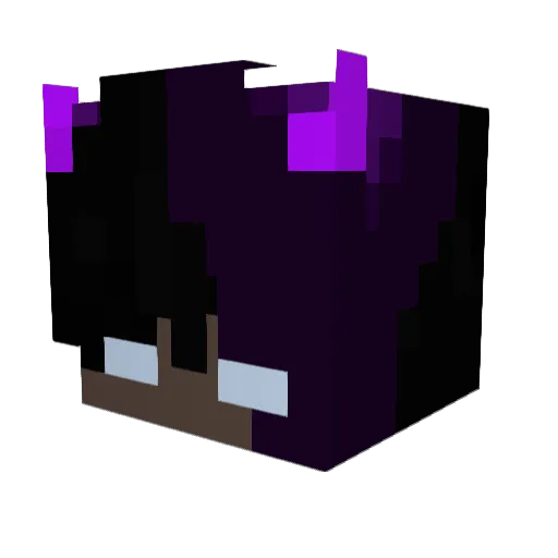 Jasku0809 Minecraft avatar head, 3D render