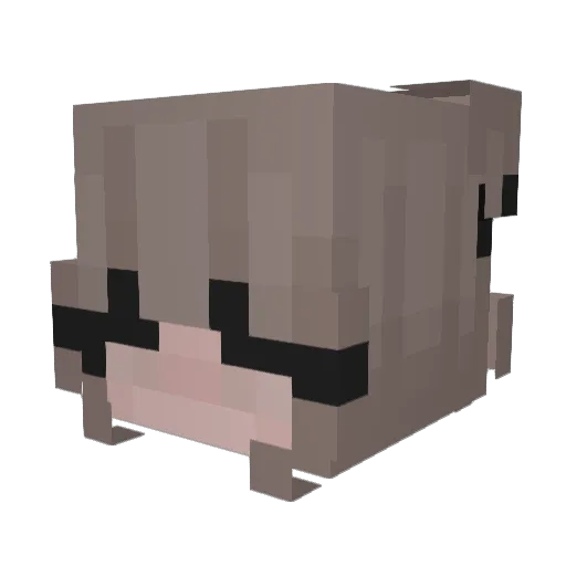 Jasmine_GB Minecraft avatar head, 3D render
