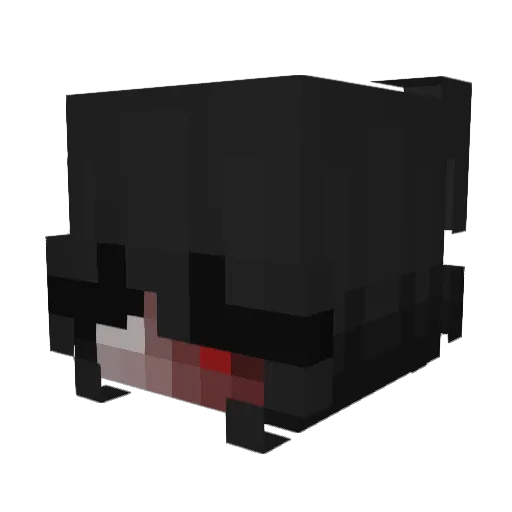 Jasminum_ Minecraft avatar head, 3D render