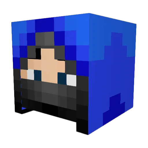 Jaso21 Minecraft avatar head, 3D render