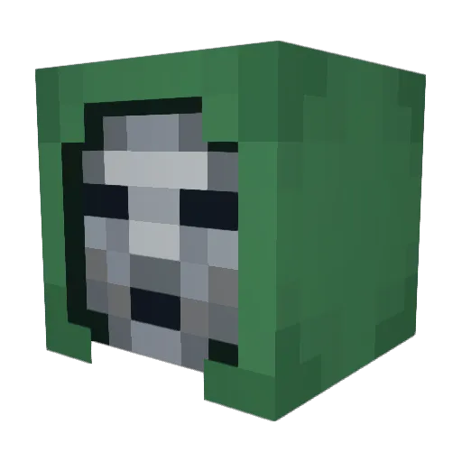 Jason891 Minecraft avatar head, 3D render