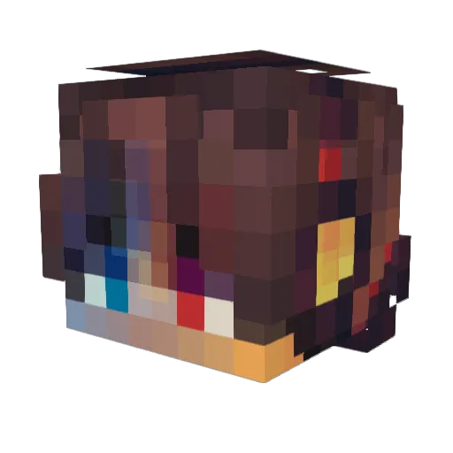 JasonC230 Minecraft avatar head, 3D render