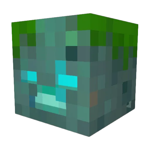 JasonDagger Minecraft avatar head, 3D render