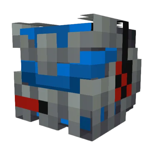 JasonEgg06 Minecraft avatar head, 3D render