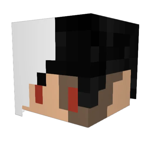 JasonFHK Minecraft avatar head, 3D render