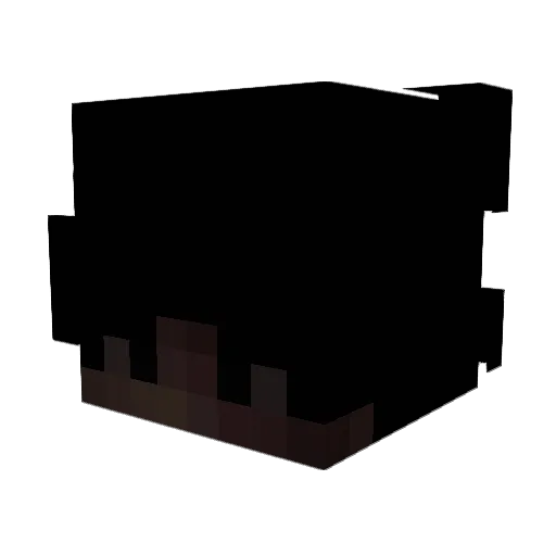 JasonLive Minecraft avatar head, 3D render